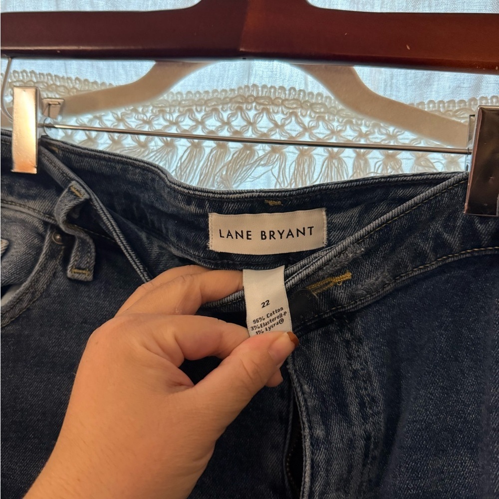 Lane Bryant Distressed Boyfriend Jeans - Picture 3 of 3